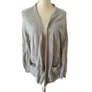 Madewell Palisades Cardigan Sweater Gray‎ Women's Size Small J8665